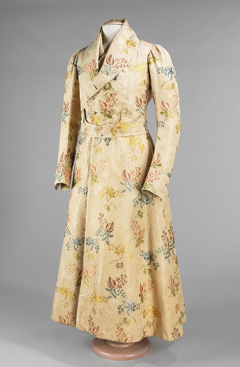 Ensemble, silk, French 