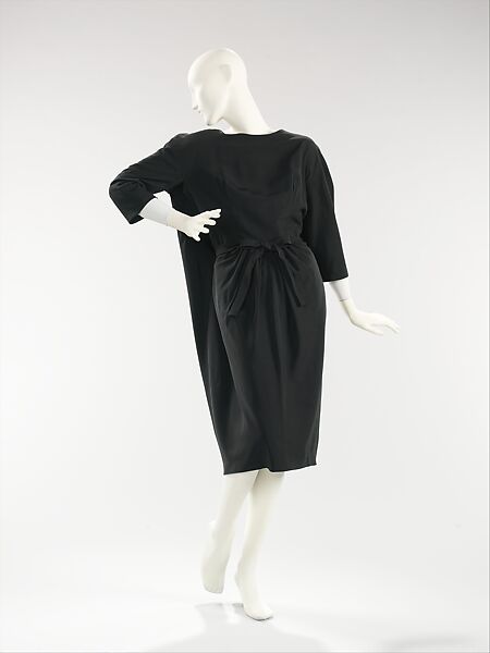 Dress, House of Balenciaga (French, founded 1937), silk, French 