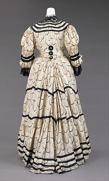 Afternoon dress, Terhune, silk, American