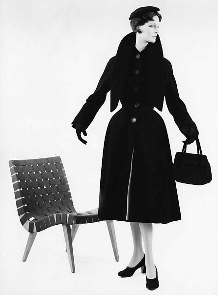 "New-York", House of Dior (French, founded 1946), wool, French