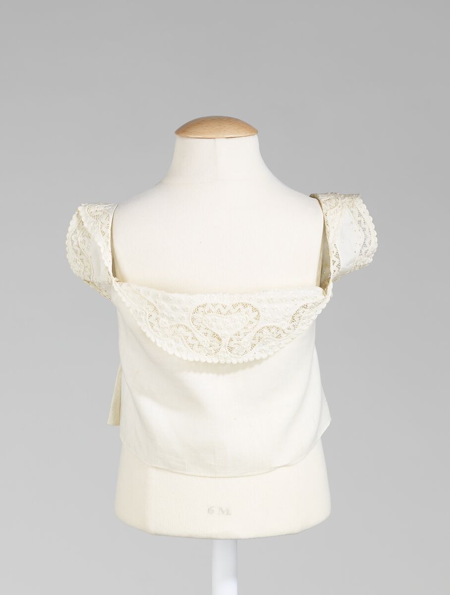 Undershirt, linen, American