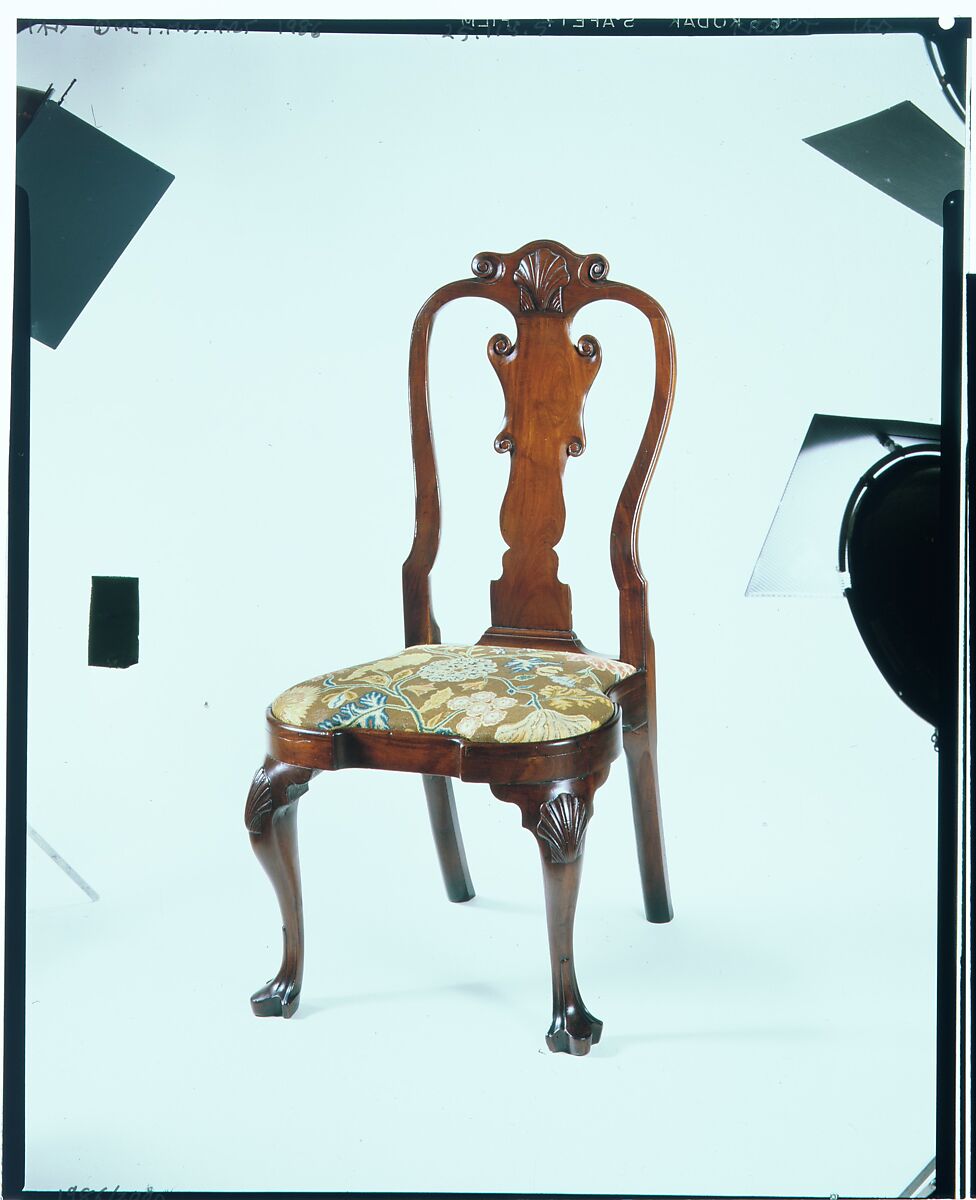 Side Chair, Mahogany, yellow pine, American