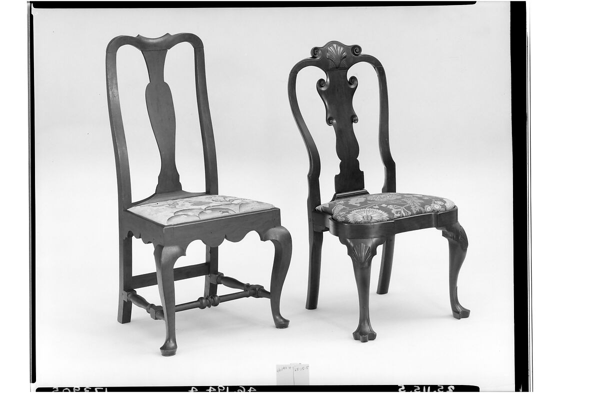 Side Chair, Mahogany, yellow pine, American