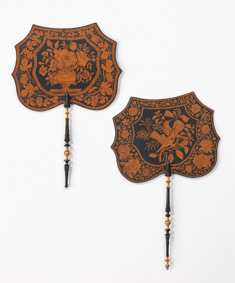 Fan, Christiana Hummer, wood, paint, American