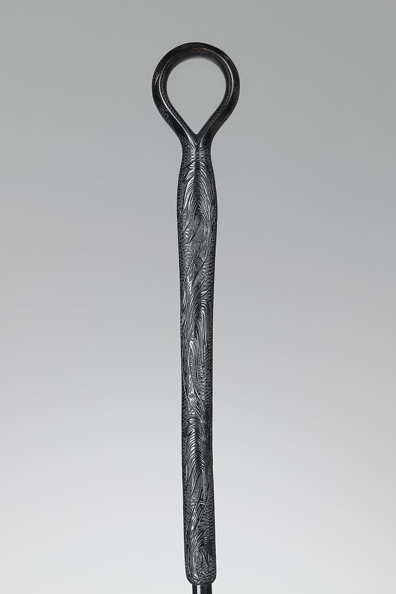 Parasol, G. Fox &amp; Company (American, Hartford, Connecticut 1847–1993), silk, wood, metal, European