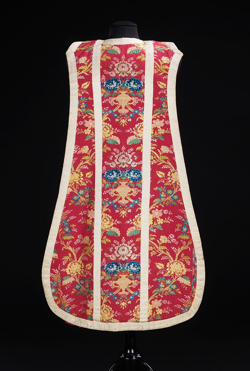 Chasuble, Silk, Spanish 