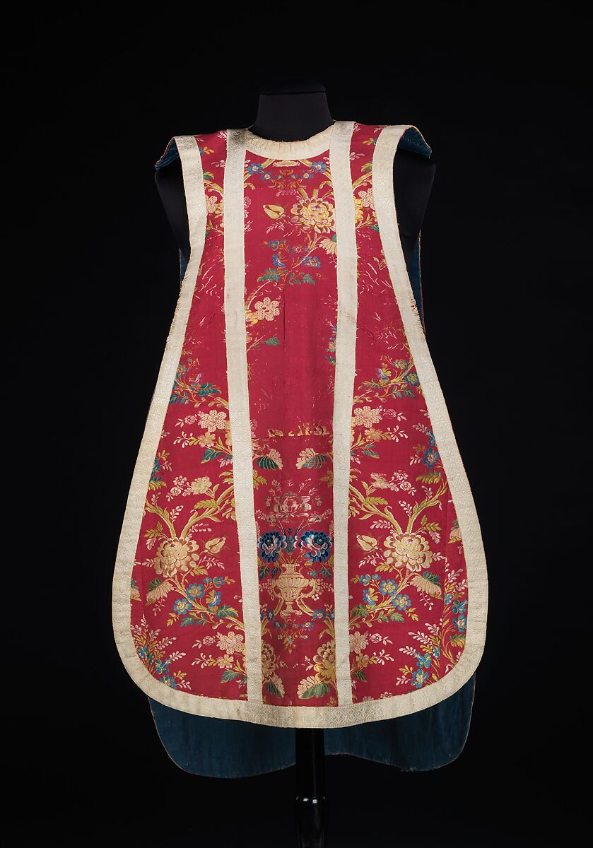 Chasuble, Silk, Spanish
