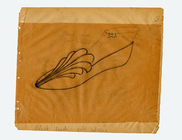 Model No. 328, Steven Arpad (French, 1904–1999), leather, wood, French