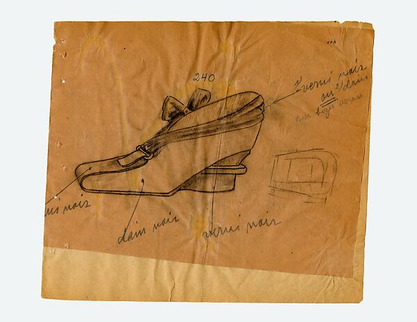 Model No. 240, Steven Arpad (French, 1904–1999), leather, metal, wood, French