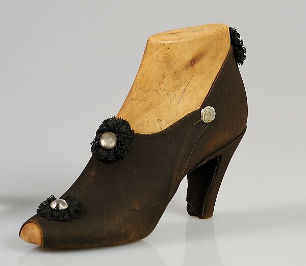 Model No. 110, Steven Arpad (French, 1904–1999), leather, cotton, rhinestones, wood, French