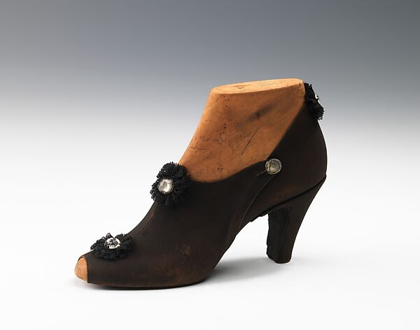 Model No. 110, Steven Arpad (French, 1904–1999), leather, cotton, rhinestones, wood, French 