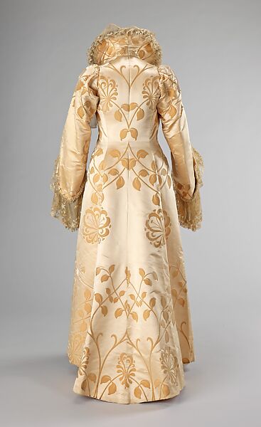 Evening coat, House of Worth (French, 1858–1956), silk, French