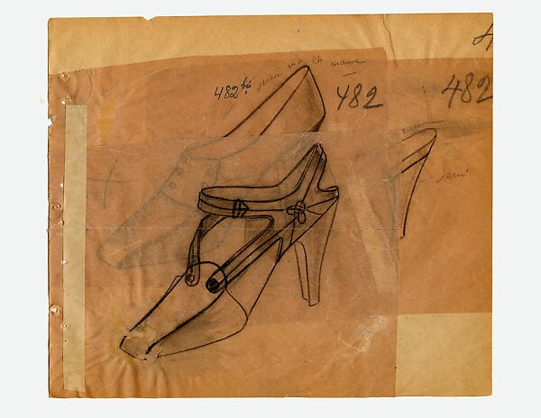 Model No. 476, Steven Arpad (French, 1904–1999), leather, wood, French