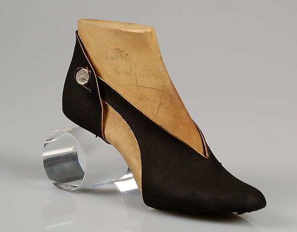 Shoe prototype, Steven Arpad (French, 1904–1999), wool, wood, French