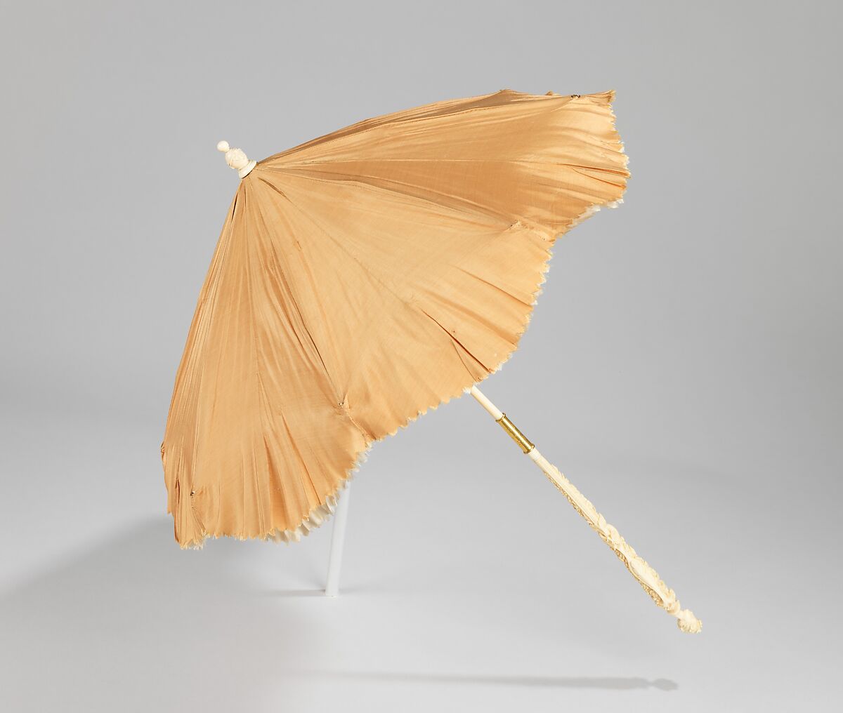 Parasol, Dupuy (French), silk, ivory, metal, French 