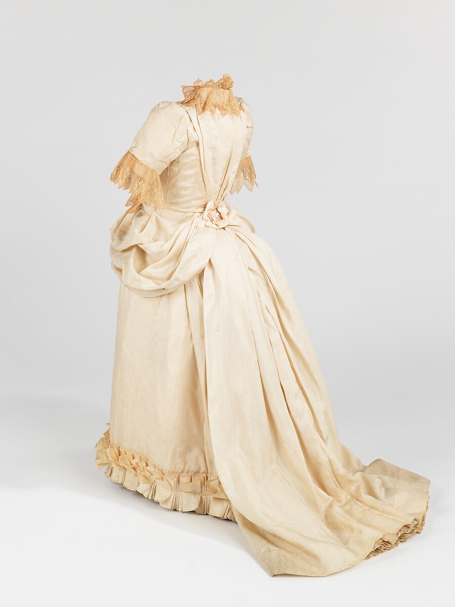 Flower girl ensemble, silk, American
