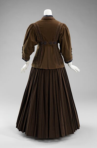 Suit, wool, silk, American