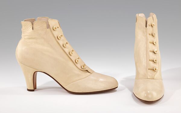 Boots, André Perugia (French, 1893–1977), leather, French 