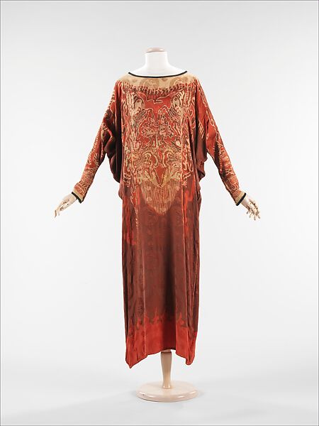 Evening dress, Atrributed to Jessie Franklin Turner (American, 1923–1943), silk, American 