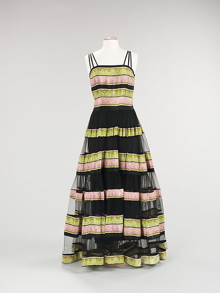 Evening dress, Mark Mooring (American), silk, American 