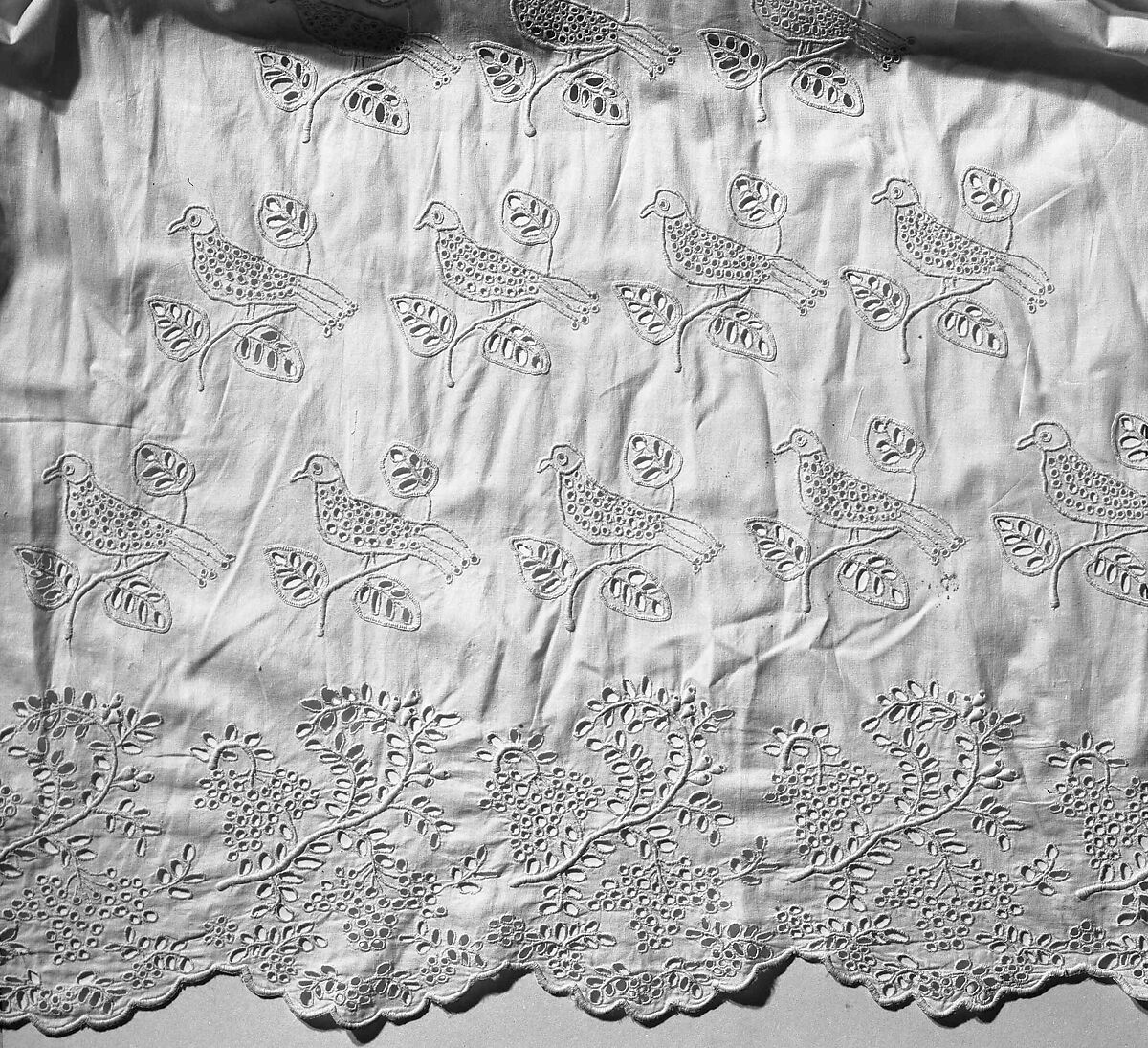 Petticoat, linen, American