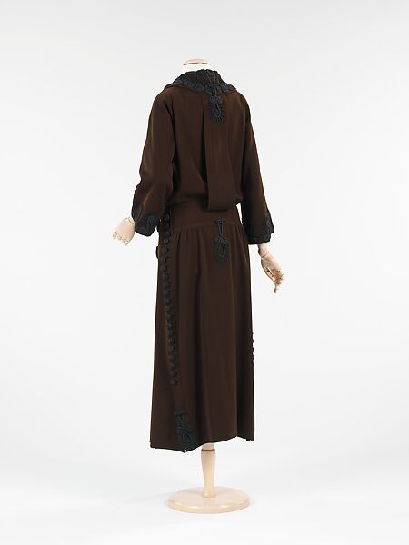 Dress, Ungar, wool, silk, Austrian