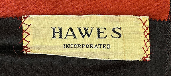 Evening ensemble, Hawes Incorporated (American, 1928–40; 1947–48), silk, American