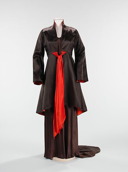 Evening ensemble, Hawes Incorporated (American, 1928–40; 1947–48), silk, American 