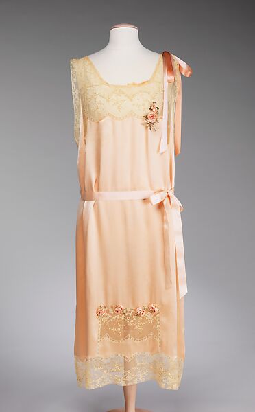 Nightgown, Bonwit Teller &amp; Co. (American, founded 1907), silk, French 