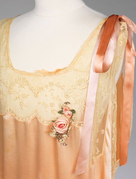 Nightgown, Bonwit Teller &amp; Co. (American, founded 1907), silk, French