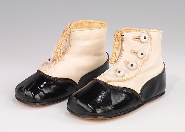 Boots, Attributed to Hurd Shoe Co., leather, American 