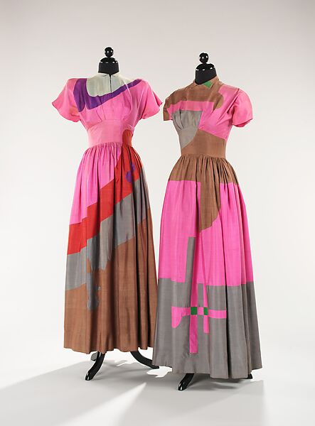 Dinner dress, Gilbert Adrian (American, Naugatuck, Connecticut 1903–1959 Hollywood, California), silk, American
