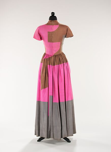 Dinner dress, Gilbert Adrian (American, Naugatuck, Connecticut 1903–1959 Hollywood, California), silk, American
