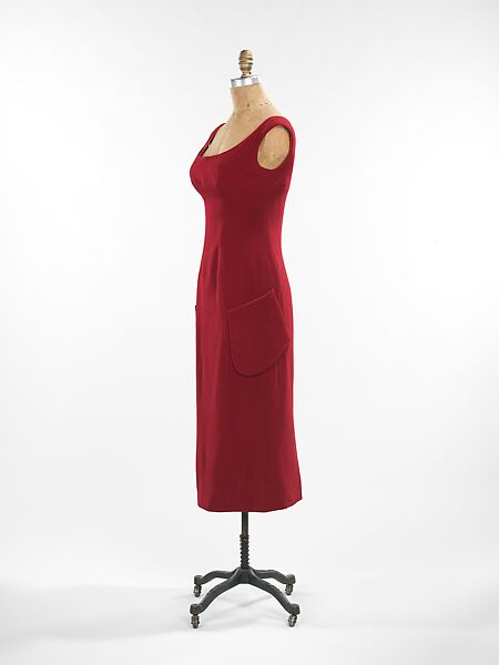 "Pear Shape", Charles James (American, born Great Britain, 1906–1978), wool, American