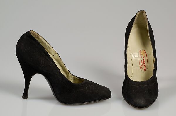 Pumps, Mario Valentino, leather, Italian