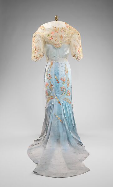 Ensemble, piña, metal, silk, Philippine