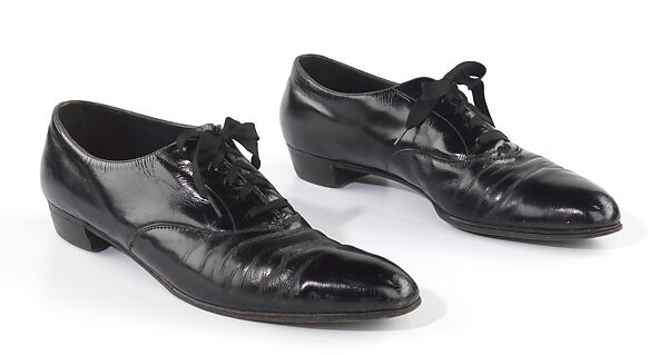 Dance oxfords, leather, American 
