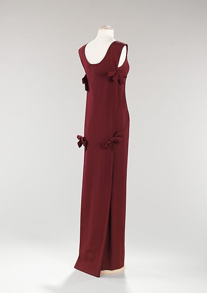 Evening dress, House of Balenciaga (French, founded 1937), silk, French