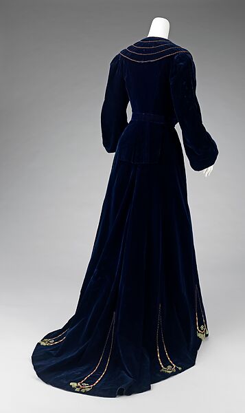 Afternoon dress, House of Paquin (French, 1891–1956), silk, French