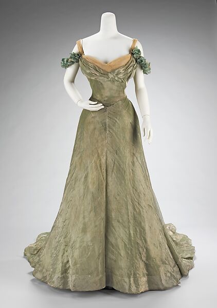 Ball gown, Jacques Doucet (French, Paris 1853–1929 Paris), silk, metal, French 