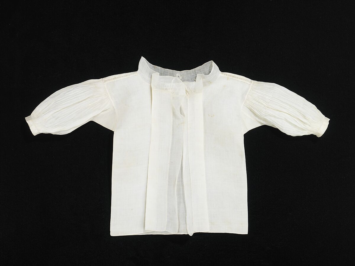 Shirt, linen, probably British 