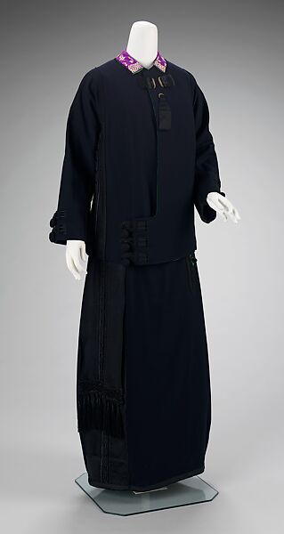 Suit, Lucile Ltd., New York (American, 1910–1932), wool, silk, metal, American 