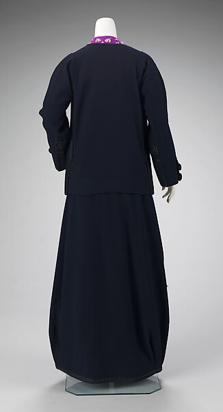 Suit, Lucile Ltd., New York (American, 1910–1932), wool, silk, metal, American