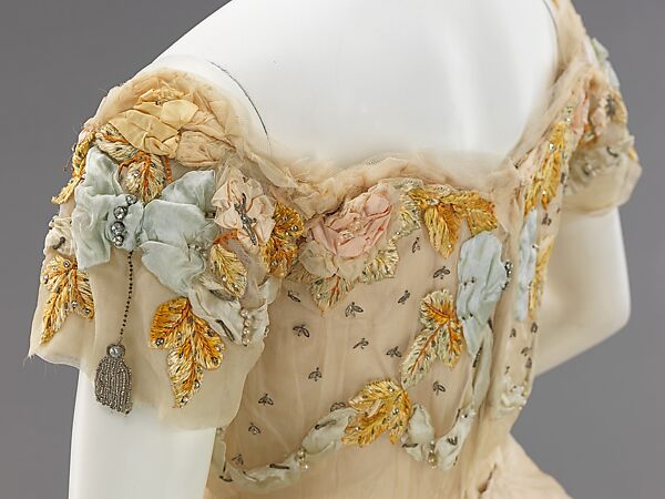 Ball gown, Jacques Doucet (French, Paris 1853–1929 Paris), silk, metal, French