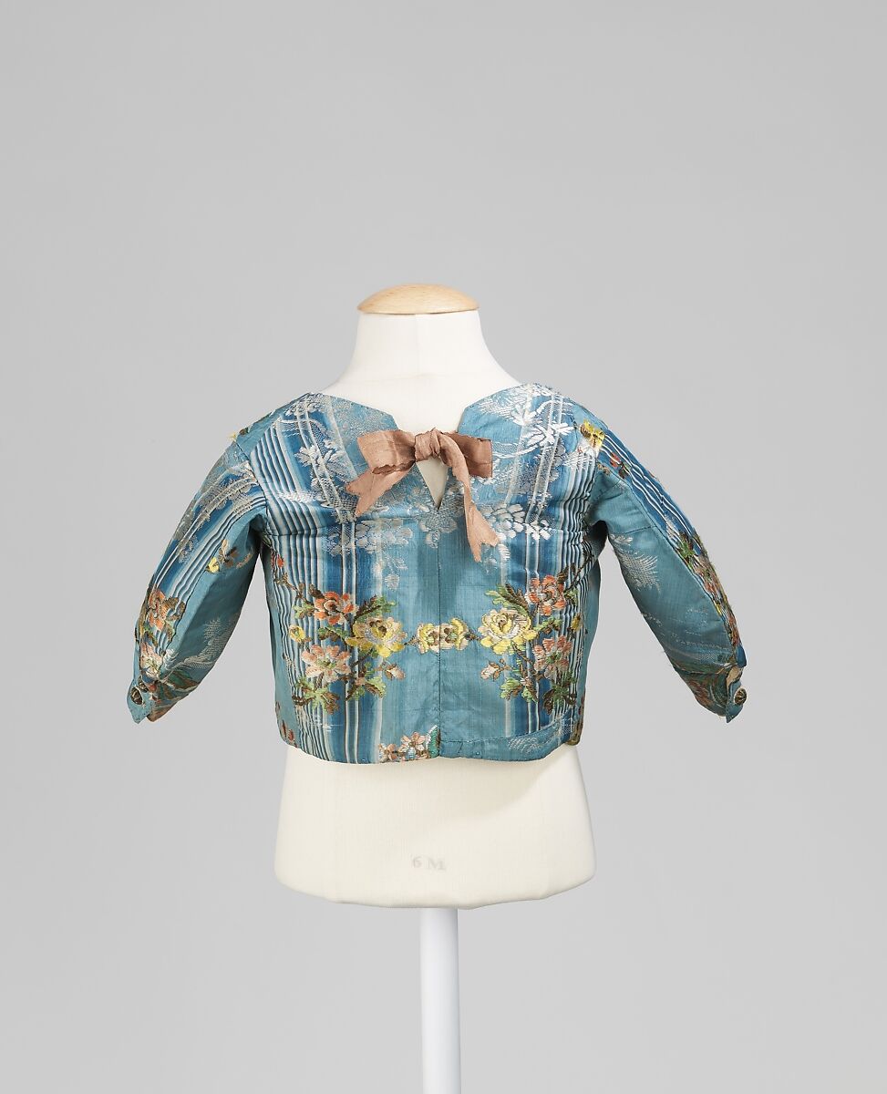 Bodice, Tailleur Filles &amp; Cie, silk, linen, metal, French