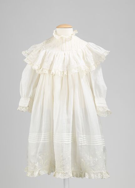 Dress, cotton, French 