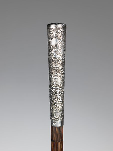 Umbrella, George W. Welsh's Son, silk, wood, metal, American