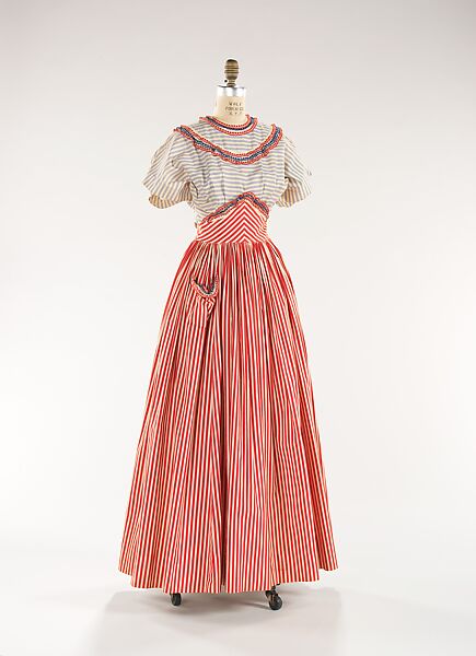 Dress, Gilbert Adrian (American, Naugatuck, Connecticut 1903–1959 Hollywood, California), cotton, American 