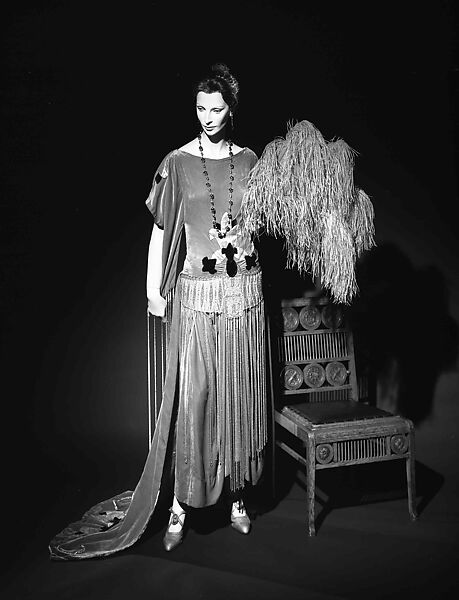 "Robe Sabat", Paul Poiret (French, Paris 1879–1944 Paris), silk, metal, French