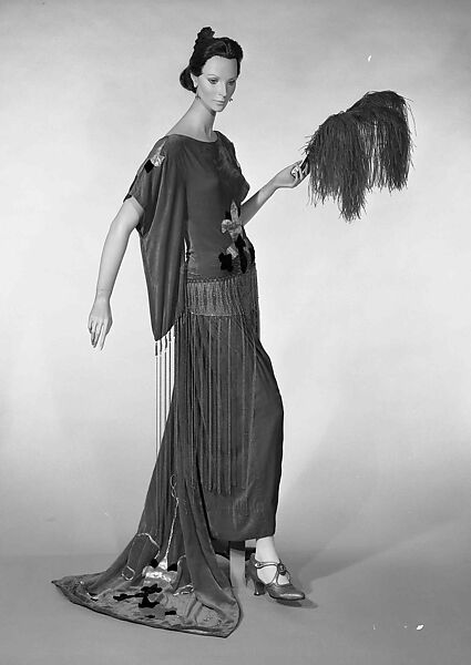 "Robe Sabat", Paul Poiret (French, Paris 1879–1944 Paris), silk, metal, French